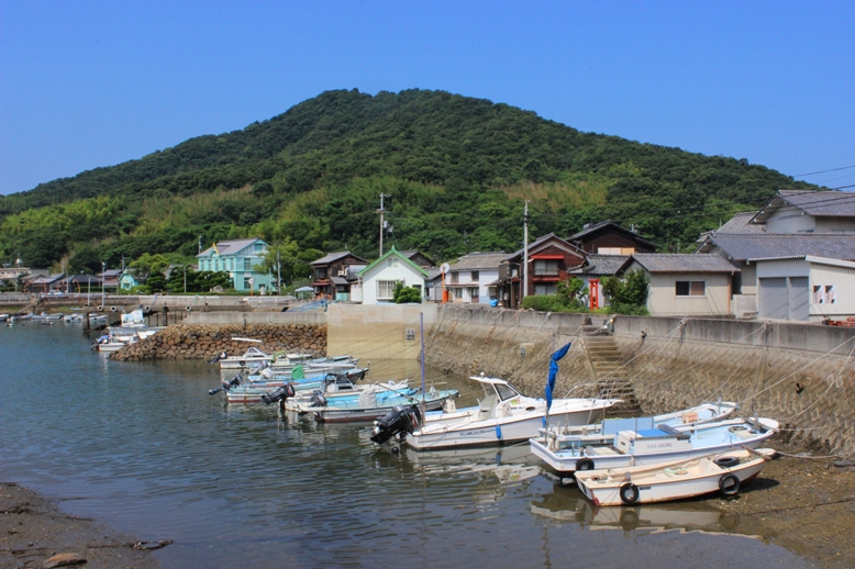 粟島 香川県三豊市 町並 集落 俯瞰百景